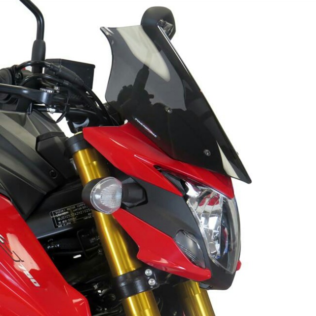 SUZUKI >> GSX-S750（17-22） ネイキッド・スクリーン【ショート】 PowerBronze