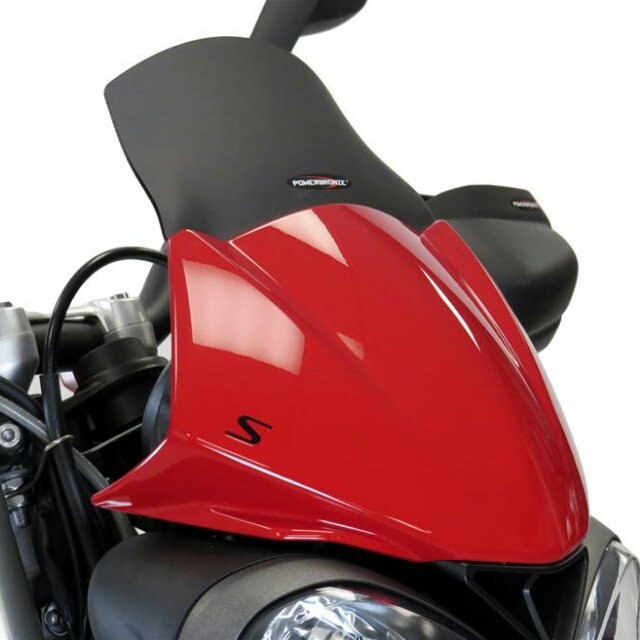 TRIUMPH>> StreetTriple S (17-19)純正カウル専用 ネイキッド・スクリーン PowerBronze