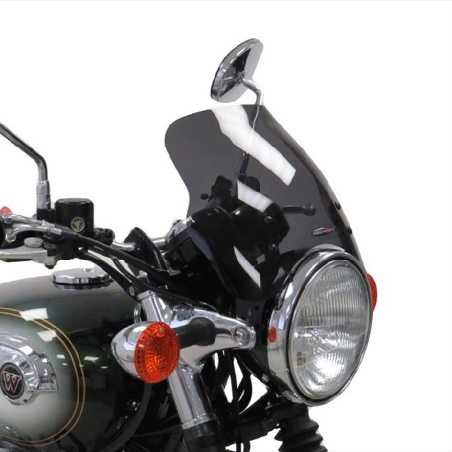 KAWASAKI W800/W650/W400 (ALL) ネイキッドスクリーン L.225mm  PowerBronze
