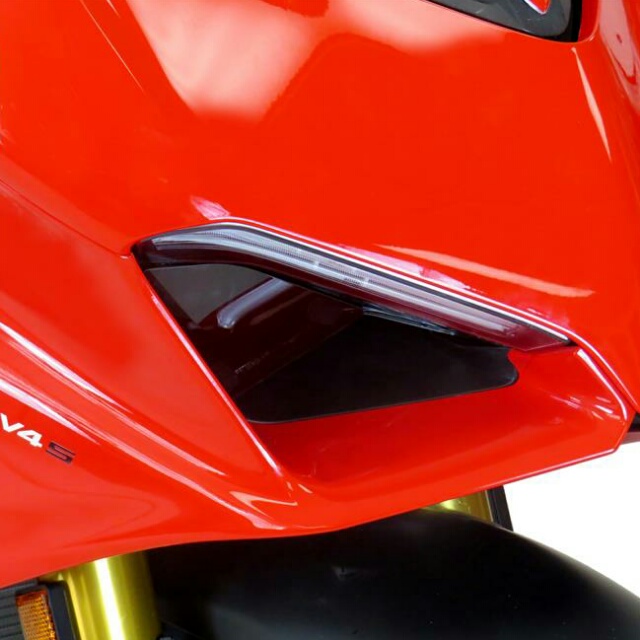 DUCATI >> PANIGALE V4/S（18-） ヘッドライトレンズシールド Powerbronze