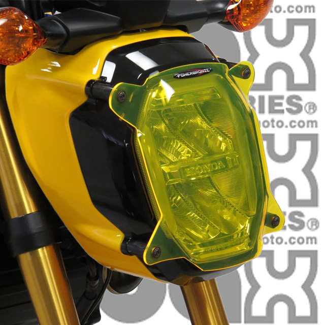 HONDA >> GROM(21-) ヘッドライトレンズシールド Powerbronze