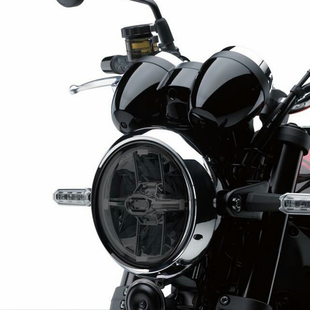 KAWASAKI >>Z900RS/Cafe(18-) ヘッドライトレンズシールド Powerbronze