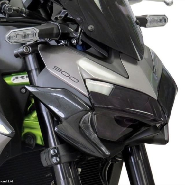 KAWASAKI >>Z900(20-)・Z650(20-) ヘッドライトレンズシールド Powerbronze