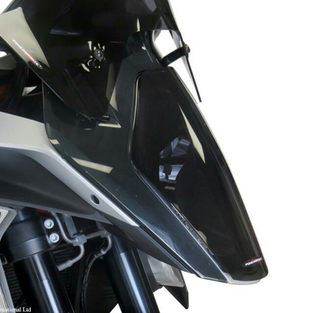 KTM >> 1290SuperDukeGT（16-18） ヘッドライトレンズシールド Powerbronze