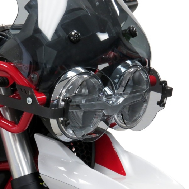 MOTO GUZZI >> V85TT(19-) ヘッドライトレンズシールド【Pro】  Powerbronze
