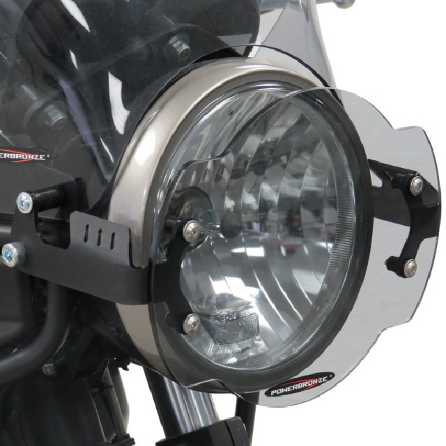 ROYAL ENFIELD >> HIMALAYAN(19-20) ヘッドライトレンズシールド【Pro】  Powerbronze