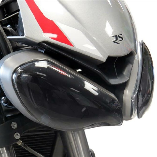 Triumph >> StreetTriple S/R/RS/Moto2(20-)・SpeedTriple1200RS(21-) ヘッドライトレンズシールド Powerbronze