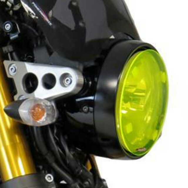YAMAHA >> XSR900/700(16-21) ヘッドライトレンズシールド Powerbronze