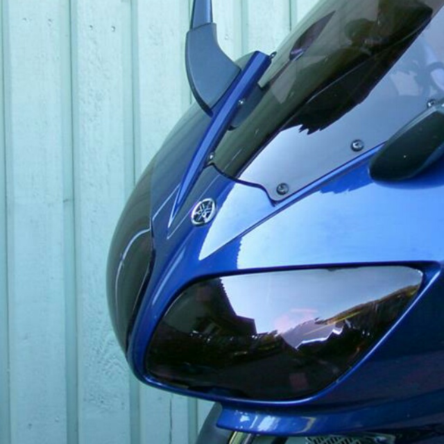 YAMAHA >> FZS1000 Fazer（01-05） ヘッドライトレンズシールド Powerbronze