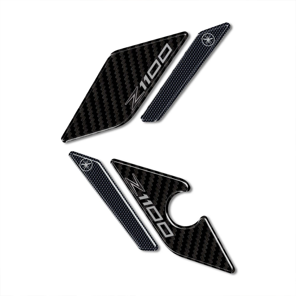 KAWASAKI 3Dヒールプレートステッカー Black Z1100(26- ) LB-KHP001