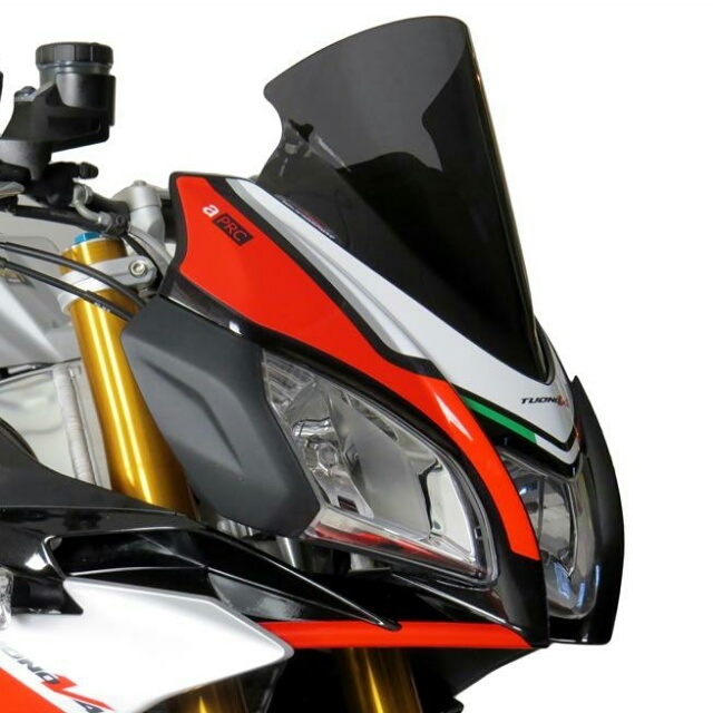 APRILIA >> TUONO.V4(15-) スポーツ・エアフロースクリーン Powerbronze