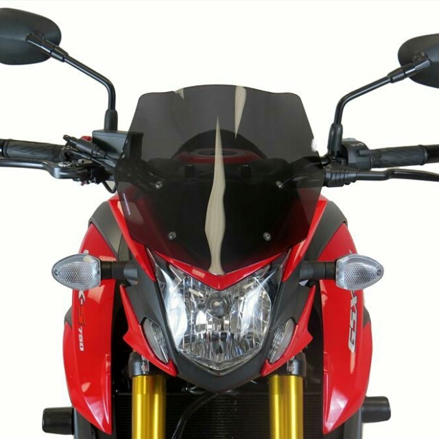 SUZUKI >> GSX-S750（17-22） ネイキッド・スクリーン【ショート