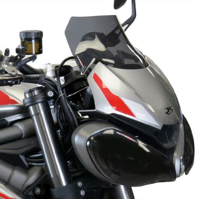 TRIUMPH>> StreetTripleS/R/RS (20-22) 純正カウル専用 ネイキッド・スクリーン PowerBronze