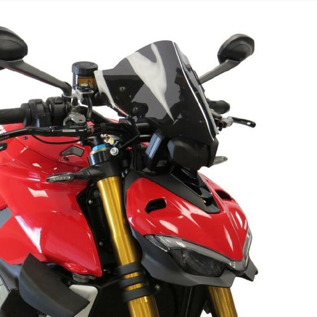 【廃番】DUCATI Streetfighter V4/S(20- ) ネイキッド・スクリーン【ショート】 PowerBronze