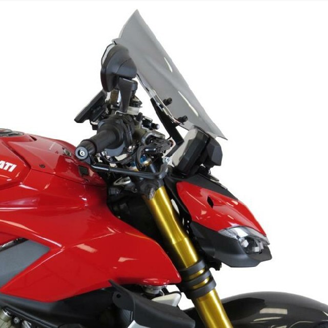 DUCATI PERFORMANCE スクリーン　ストリートファイターV4 廃番】DUCATI Streetfighter V4/S(20- ) ネイキッド・スクリーン