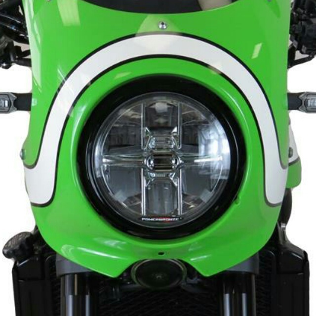KAWASAKI >>Z900RS/Cafe(18) ヘッドライトレンズシールド Powerbronze Odax/O.D.A.プロダクト