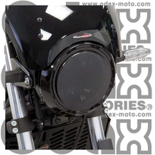 Z900RS & Z650RSのヘッドライト下にKAWASAKI純正エンブレムが