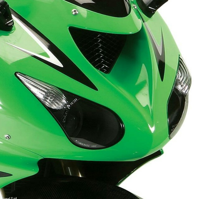 KAWASAKI >> ZX-10R（06-07） ヘッドライトレンズシールド Powerbronze