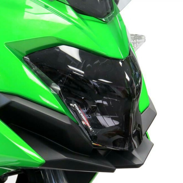 KAWASAKI >>VERSYS-X 250/TOURER(17-) ヘッドライトレンズシールド Powerbronze
