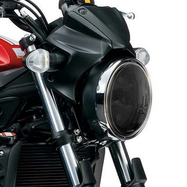 SUZUKI >> SV650/X ABS（16-）ヘッドライトレンズシールド Powerbronze