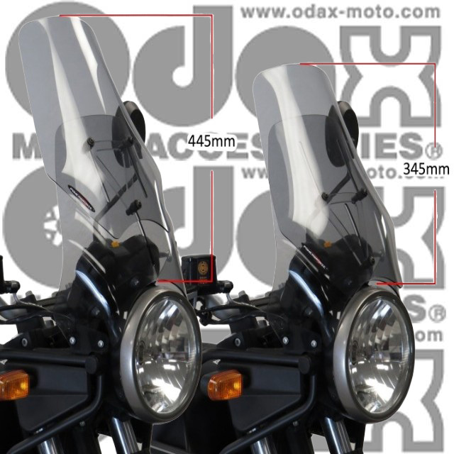 ROYAL ENFIELD >> HIMALAYAN (21-) アジャスタブル・スクリーン Powerbronze
