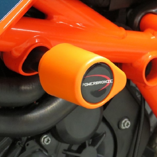 KTM >> 1290SuperDukeR（20-） エンジンスライダー Powerbronze