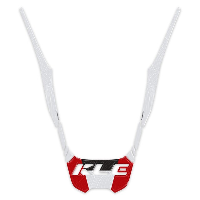 KAWASAKI 3Dテールカウルステッカー Red KLE500 LB-KRF001