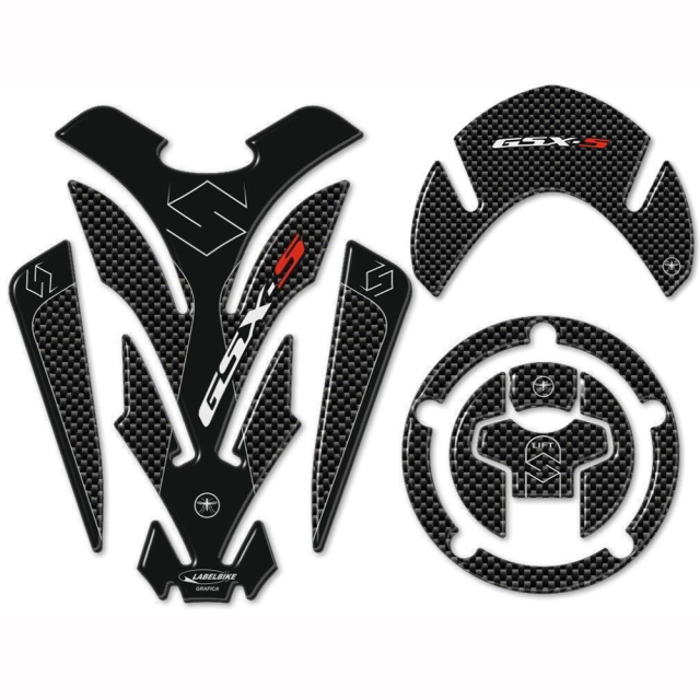 SUZUKI 3Dステッカーセット GSX-S1000/F(16- )【LabelBike製】LB