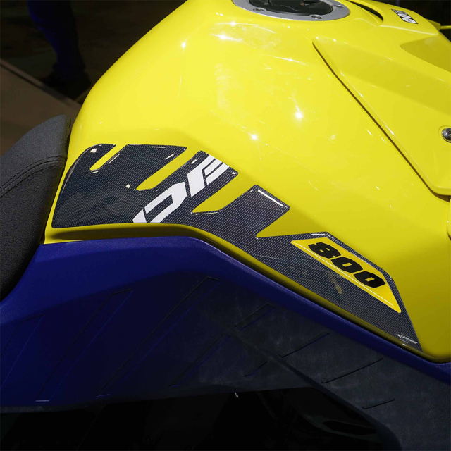 SUZUKI 3Dステッカーセット V-Strom 800DE YELLOW【LabelBike製