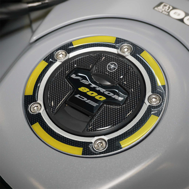 SUZUKI 3Dステッカーセット V-Strom 800DE YELLOW【LabelBike製