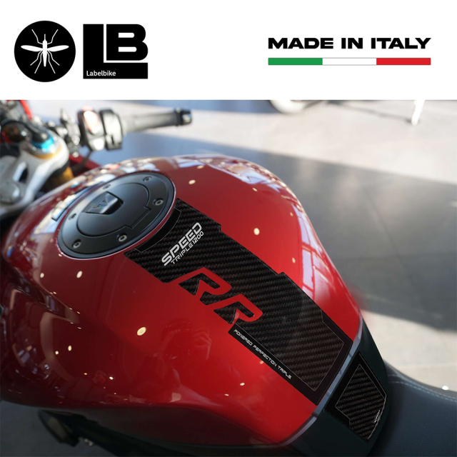 TRIUMPH 3Dステッカーセット Speed Triple 1200RR【LabelBike製】LB