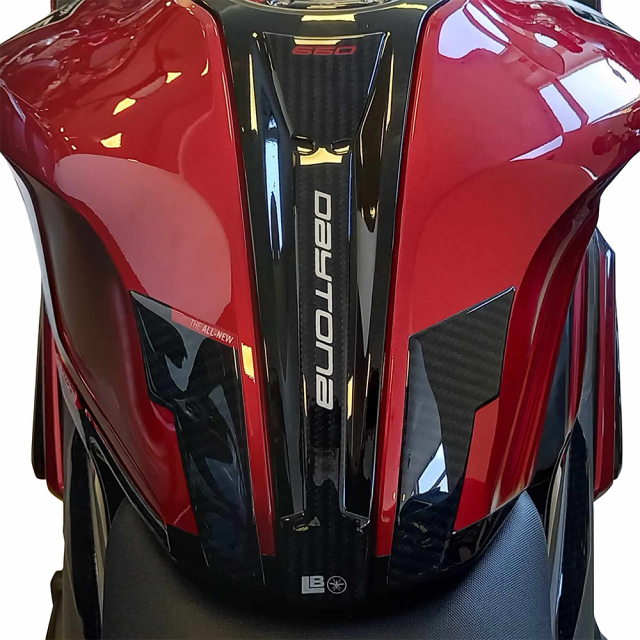 TRIUMPH 3Dステッカーセット TRIUMPH DAYTONA660(24-) RED