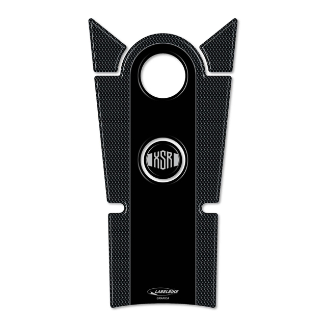 YAMAHA 3Dタンクステッカー XSR700(16- ) BLACK 【LabelBike製】 LB