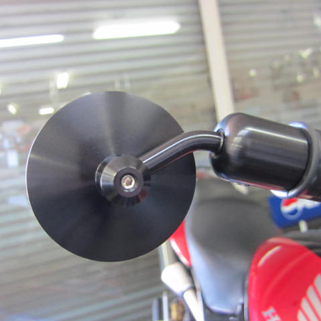 再入荷！】 Oberon(オベロン) バーエンドミラー |バイクパーツ