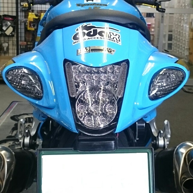 スズキ GSX1300R ハヤブサ 99-07 LED スモーク テールランプ 隼