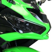 KAWASAKI >>ZX-6R(19-20)・ZX-4R/4RR(23-)・ZX-25R(20-)・Ninja650(20-)・Ninja250/400(18-)・VERSYS1000/SE(19-) ヘッドライトレンズシールド Powerbronze