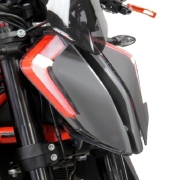 KTM >> 1290SuperDukeR(20-) ヘッドライトレンズシールド【タイプB】 Powerbronze