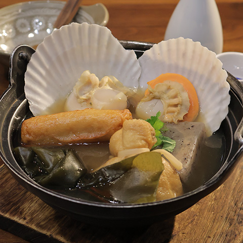 おでん通販セット【帆立おでん5種盛】