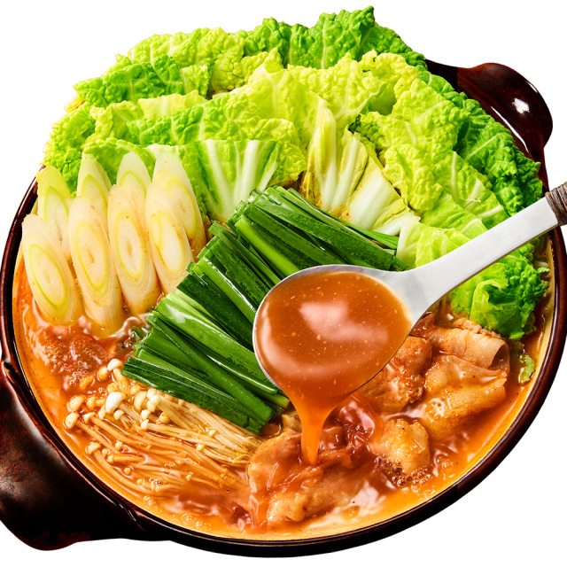 野菜をいっぱい食べる鍋　キムチ鍋スープ