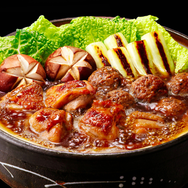 炭火香る　焼鳥鍋スープ