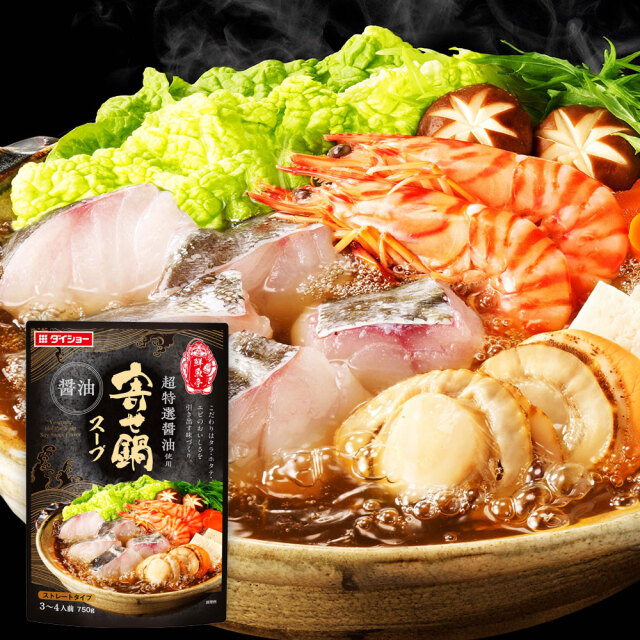 鮮魚亭　寄せ鍋スープ　醤油Ｒ２５