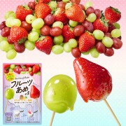 いちご ぶどうで作る フルーツあめの素