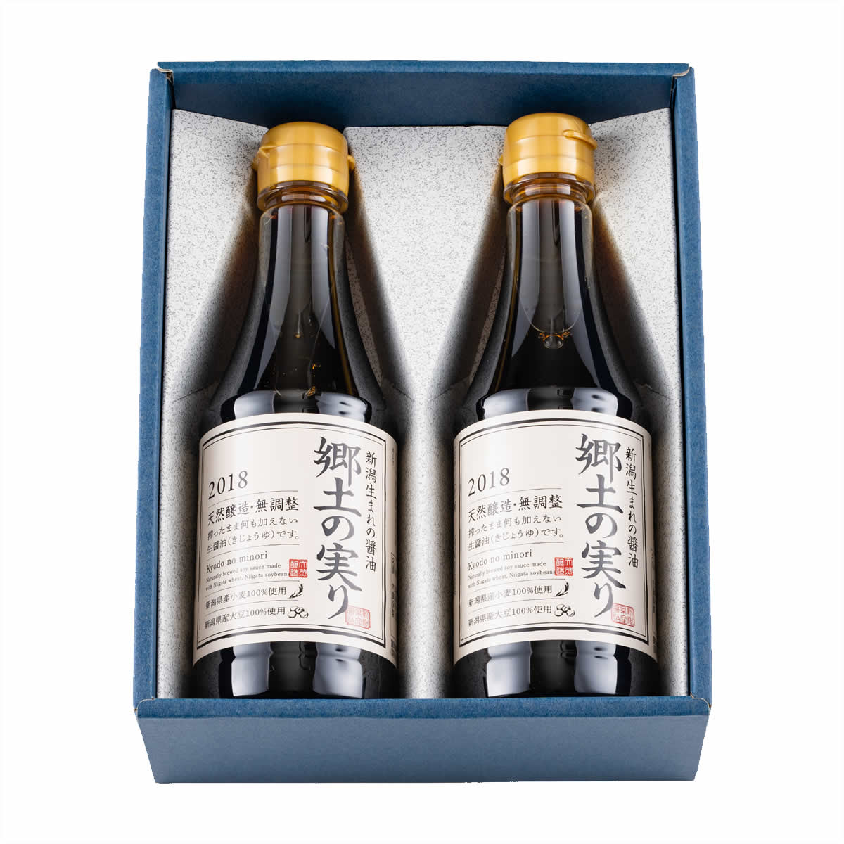 山崎醸造　新潟県産醤油　郷土の実り　360ｍｌ×2 　K-15　 | こめや丸七