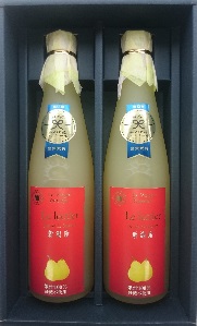 <ヤマヨ果樹園> ル　レクチエジュース(果汁100％ストレート)500ml×2本セット | こめや丸七