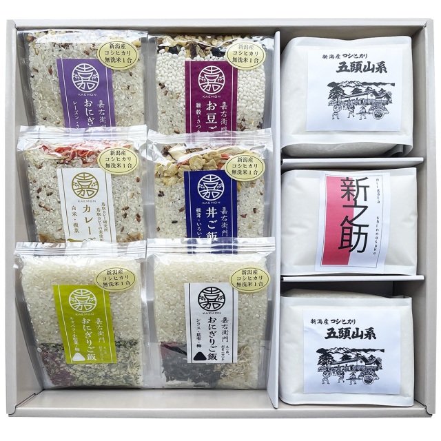 お米さん専用【REVI商品】まとめ売り 米屋かたぎり 新潟米お土産セット《pot di terracotta》 | こめや丸七