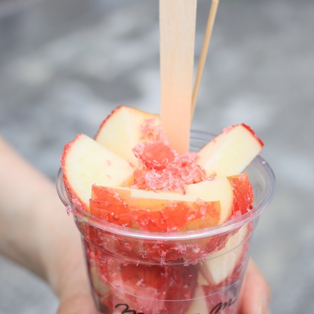 野島食品　林檎飴