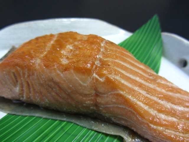 堀川鮮魚　トラウトサーモンの焼漬け