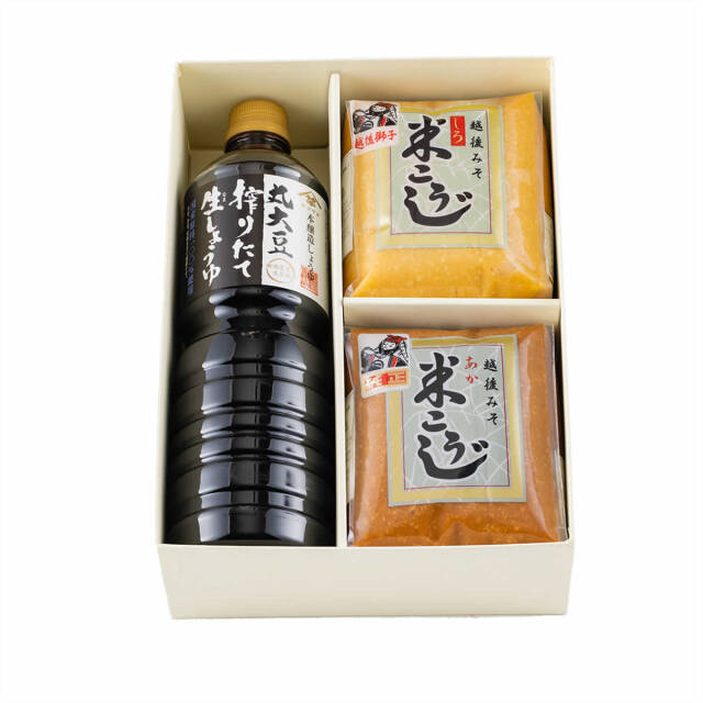 山崎醸造　ＣＮ－２５　味の詰め合わせ　1Ｌ×1・1kg×2　 | こめや丸七