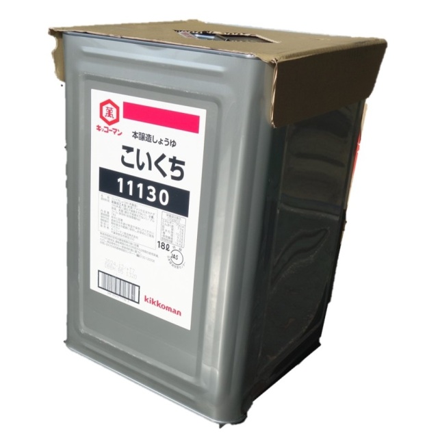 キッコーマン　濃口しょうゆ　18L