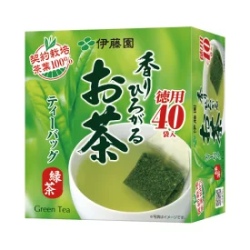 伊藤園香り広がるお茶緑茶ティーバック40袋　2.0ｇ×40袋×6個入